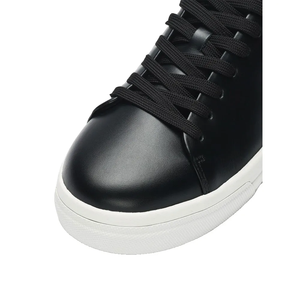Избранные кроссовки David Chunky Leather 2.0 Selected, черный — фото 4