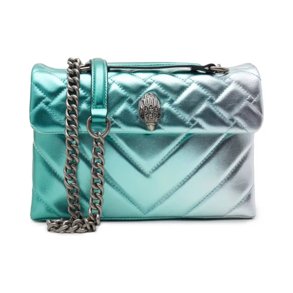 

Кожаная сумка через плечо Kensington Kurt Geiger, зеленый