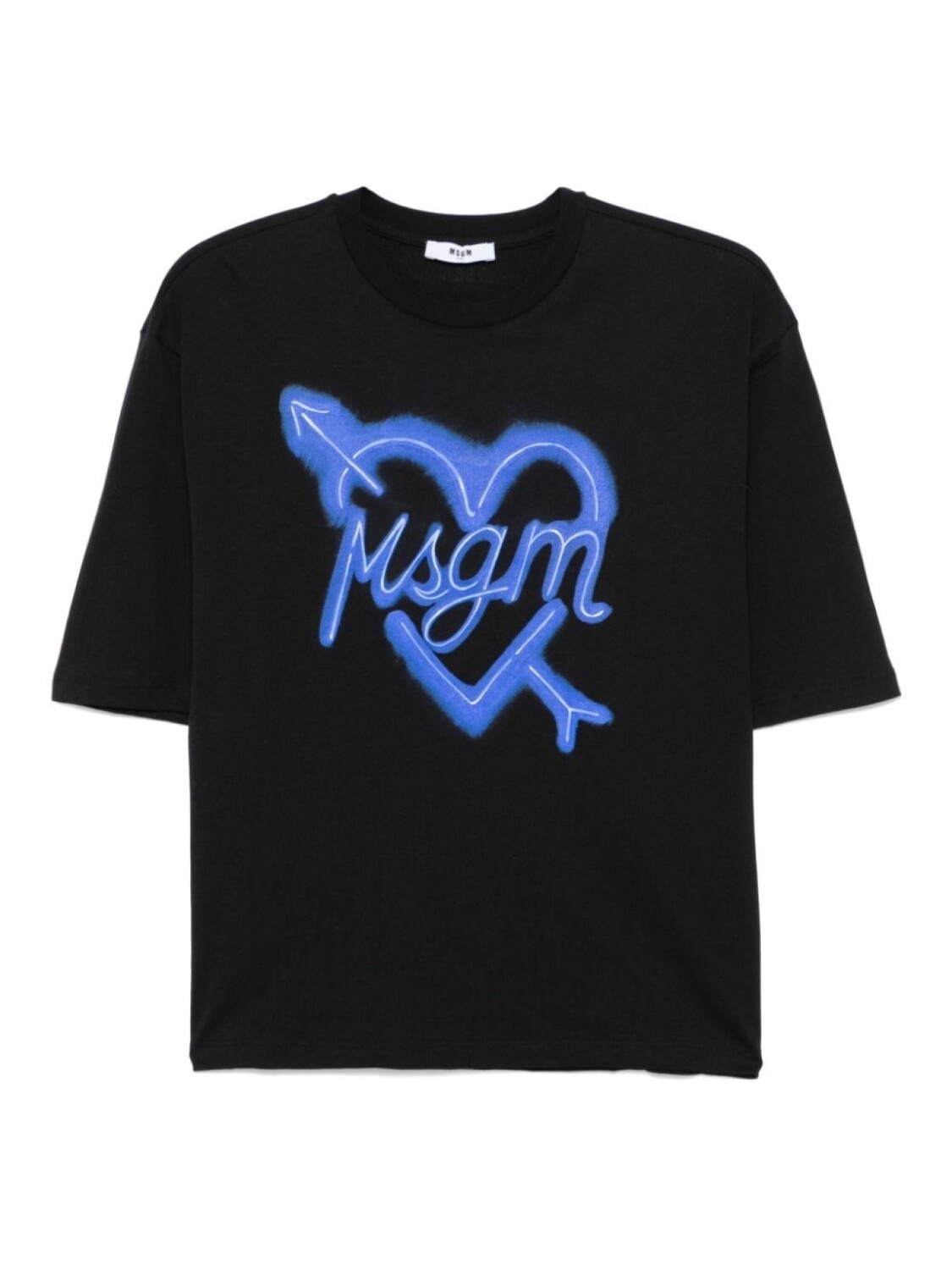

MSGM Kids футболка с логотипом, черный