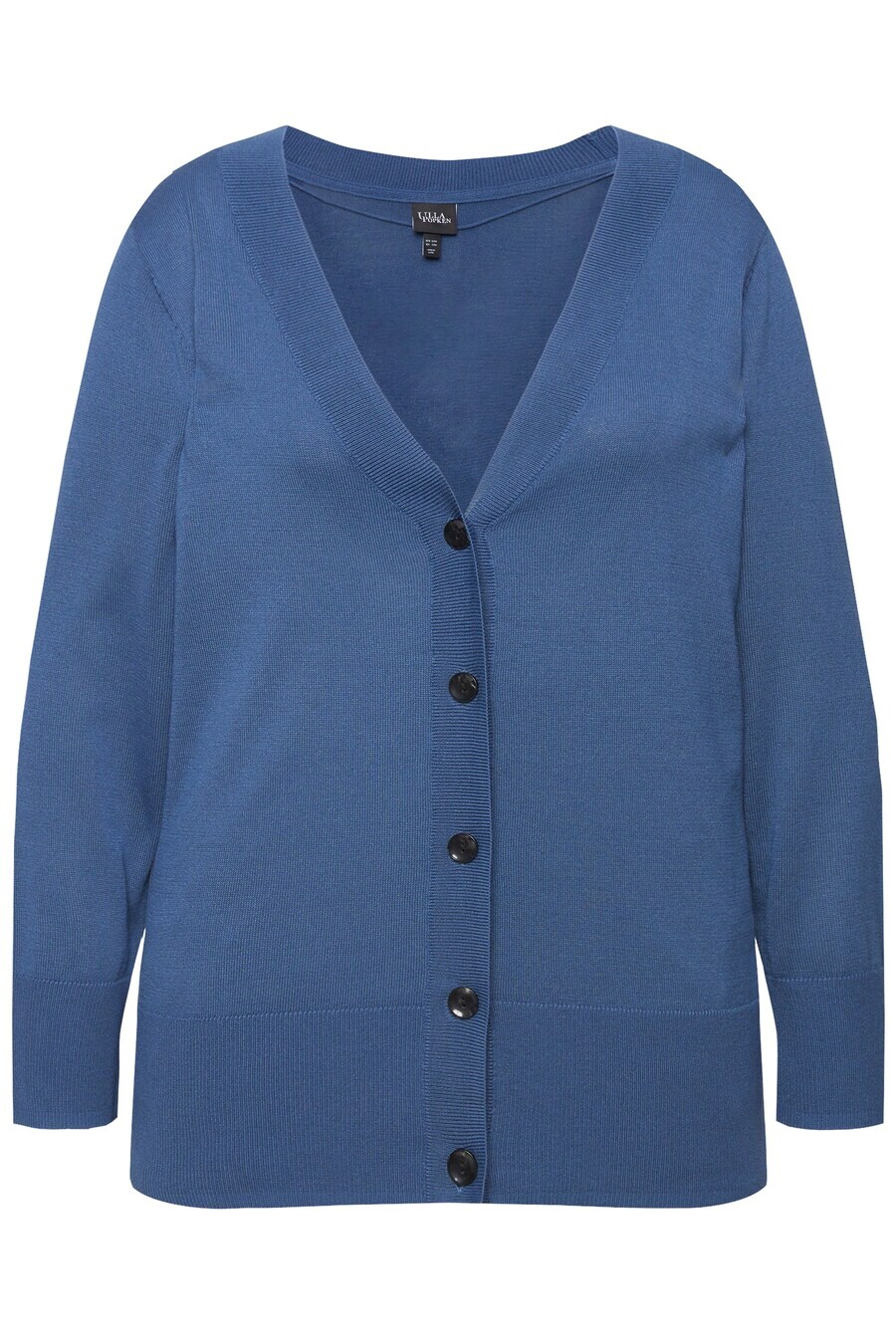 

Вязаный кардиган Ulla Popken Knit Cardigan, синий