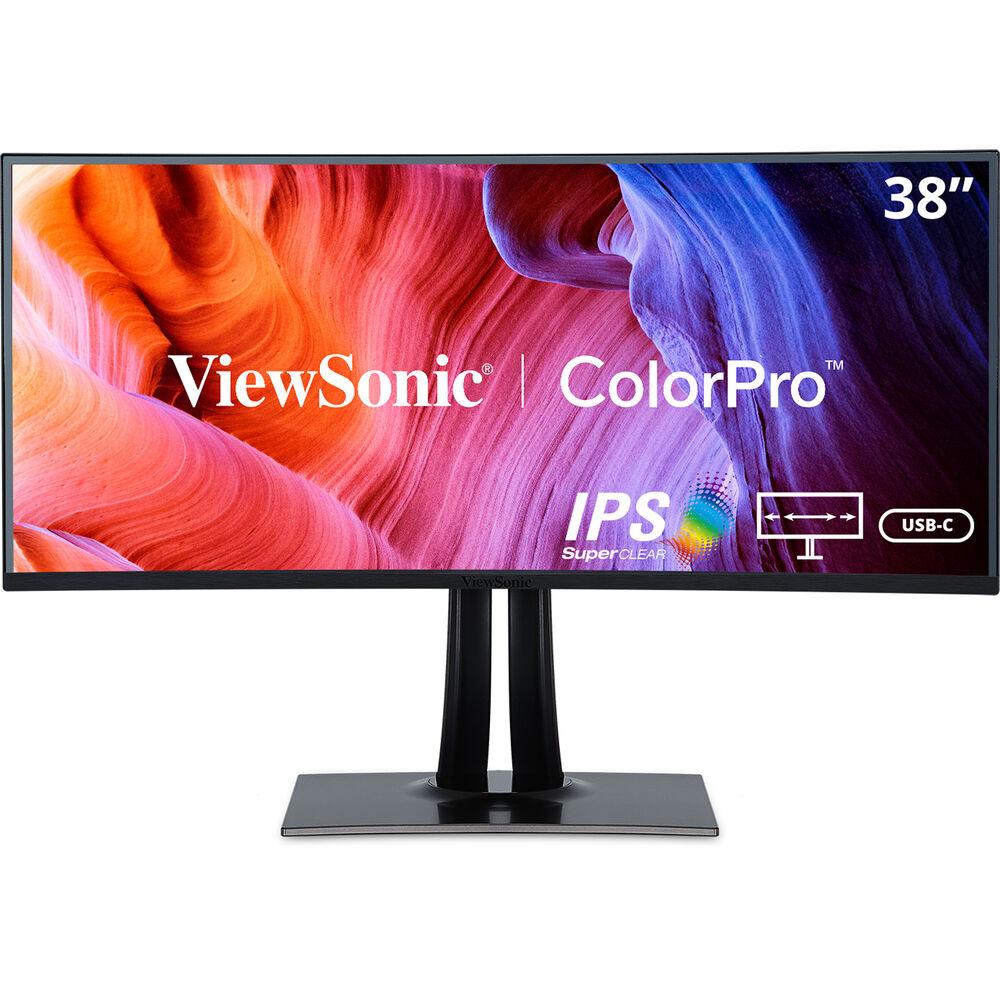 

ViewSonic VP3881a 37,5-дюймовый изогнутый IPS-монитор с соотношением сторон 21:9 и разрешением 4K