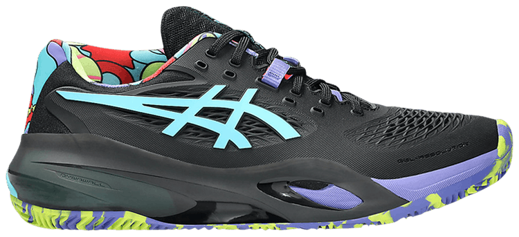 

Кроссовки ASICS Gel Resolution X Padel LE 'Black Energy Aqua', черный