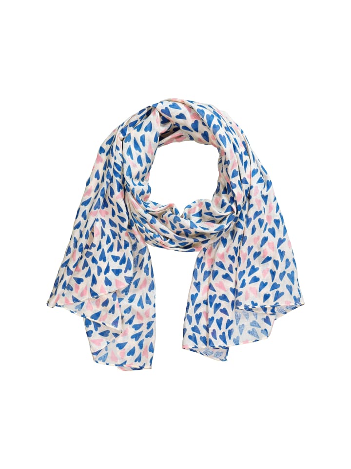 

Ulla Popken Шарф жемчужно-белого цвета