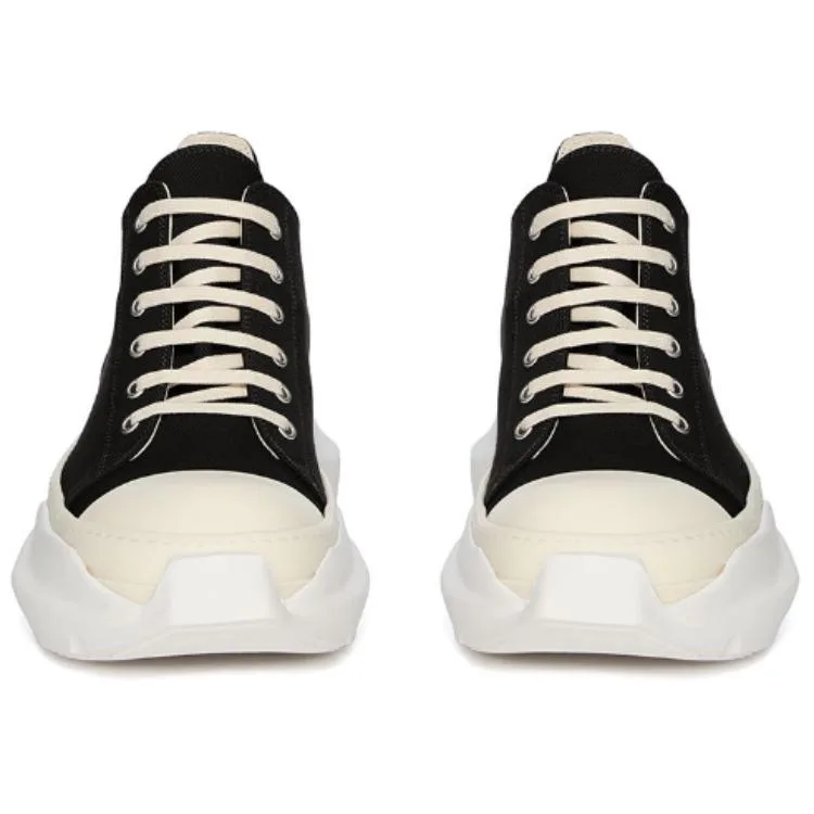 Rick Owens DRKSHDW Кеды low top canvas мужские черные — фото 4