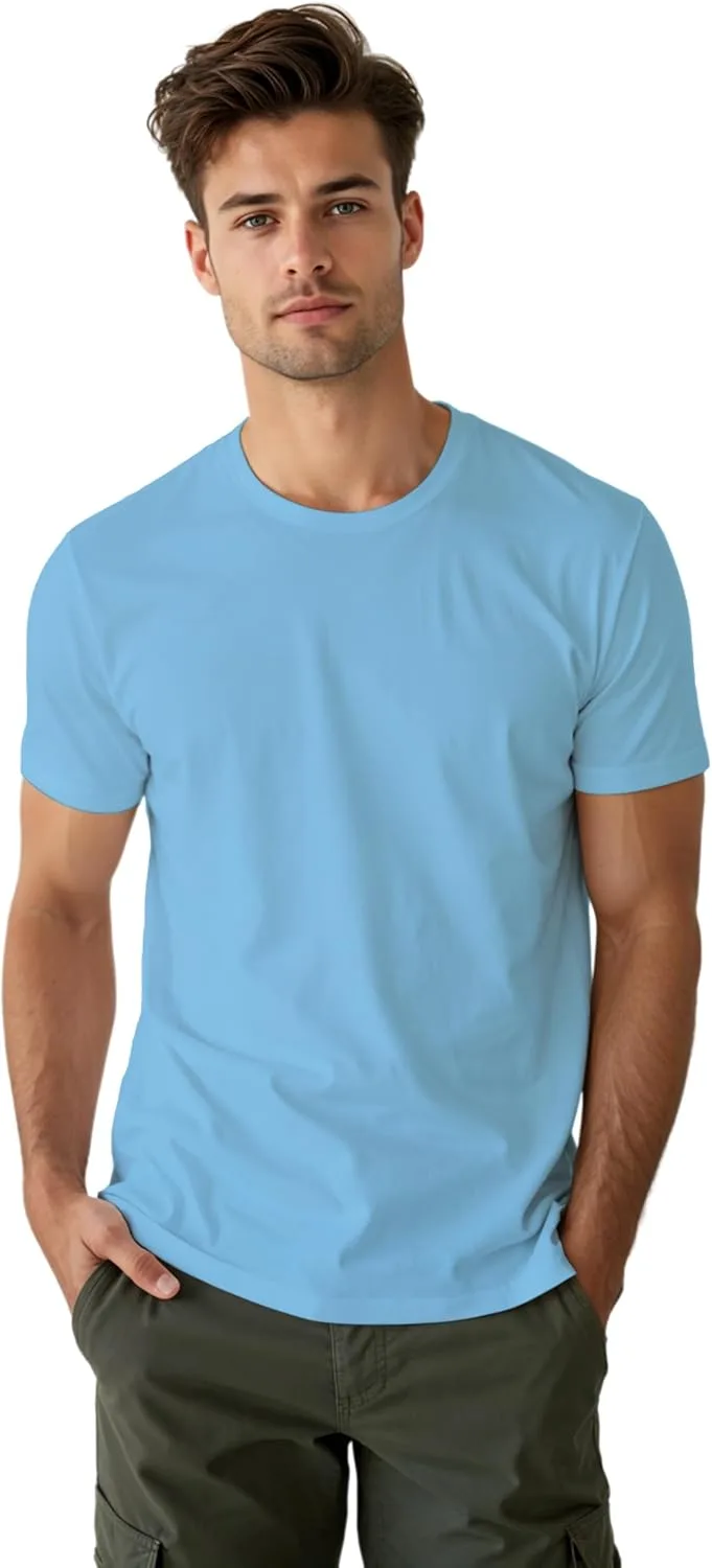 

Мужская футболка - 100% хлопок, Crew Neck, Slim Fit THE COTTON VILLA
