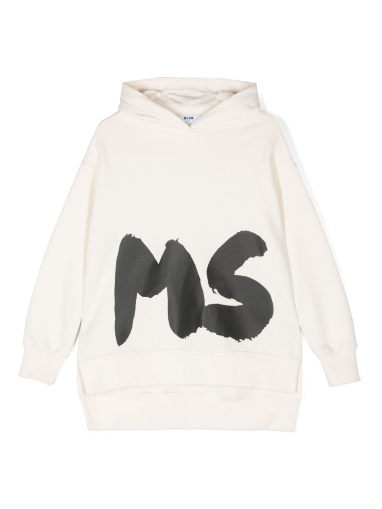 

MSGM Kids платье с логотипом, нейтральный цвет