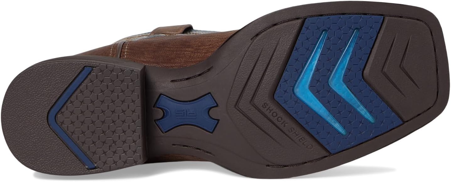 Мужские ковбойские ботинки ARIAT Steadfast, коричневый — фото 3