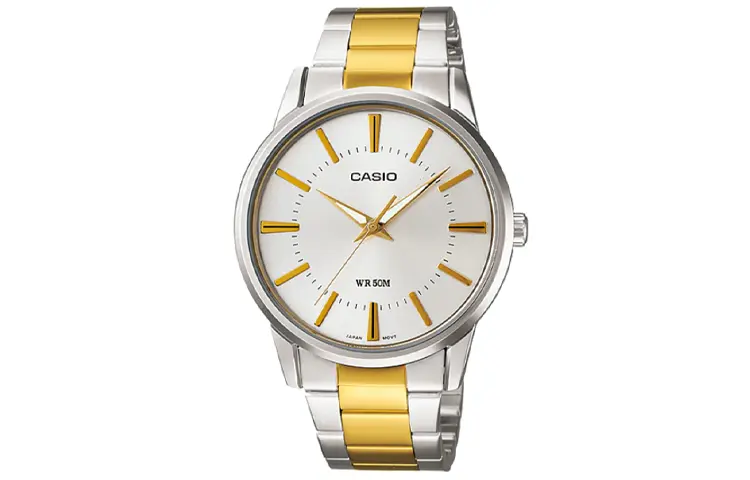 

CASIO Часы Men Standard Series Silver Watch MTP-1303SG-7A, Silver Dial