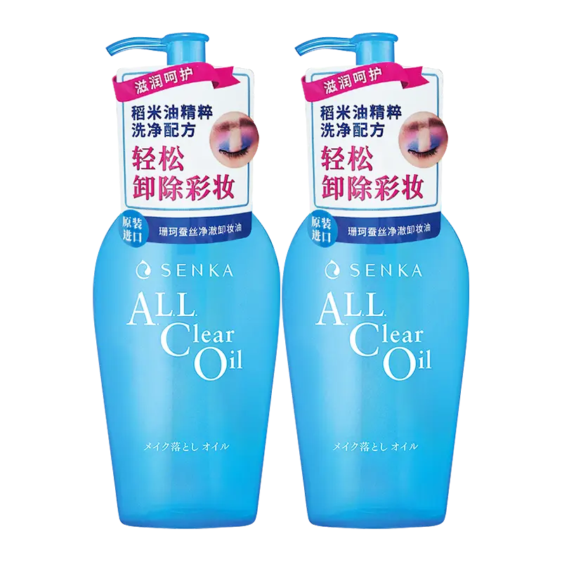 

Масло для очищения Clear And Pure увлажняющее, питающее, отшелушивающее и очищающее 230мл*2/230мл SENKA