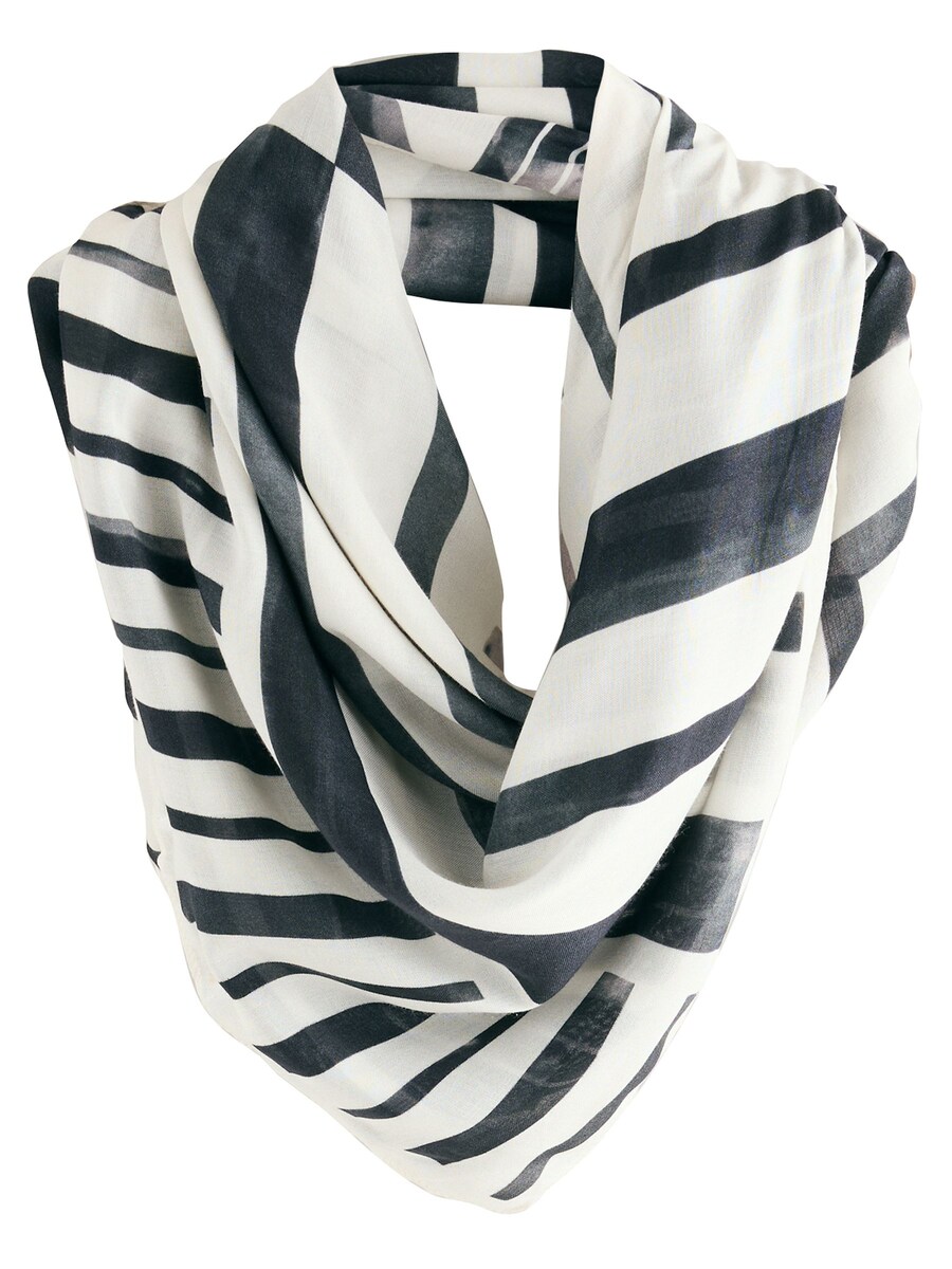 

Шарф Next, черный/белый