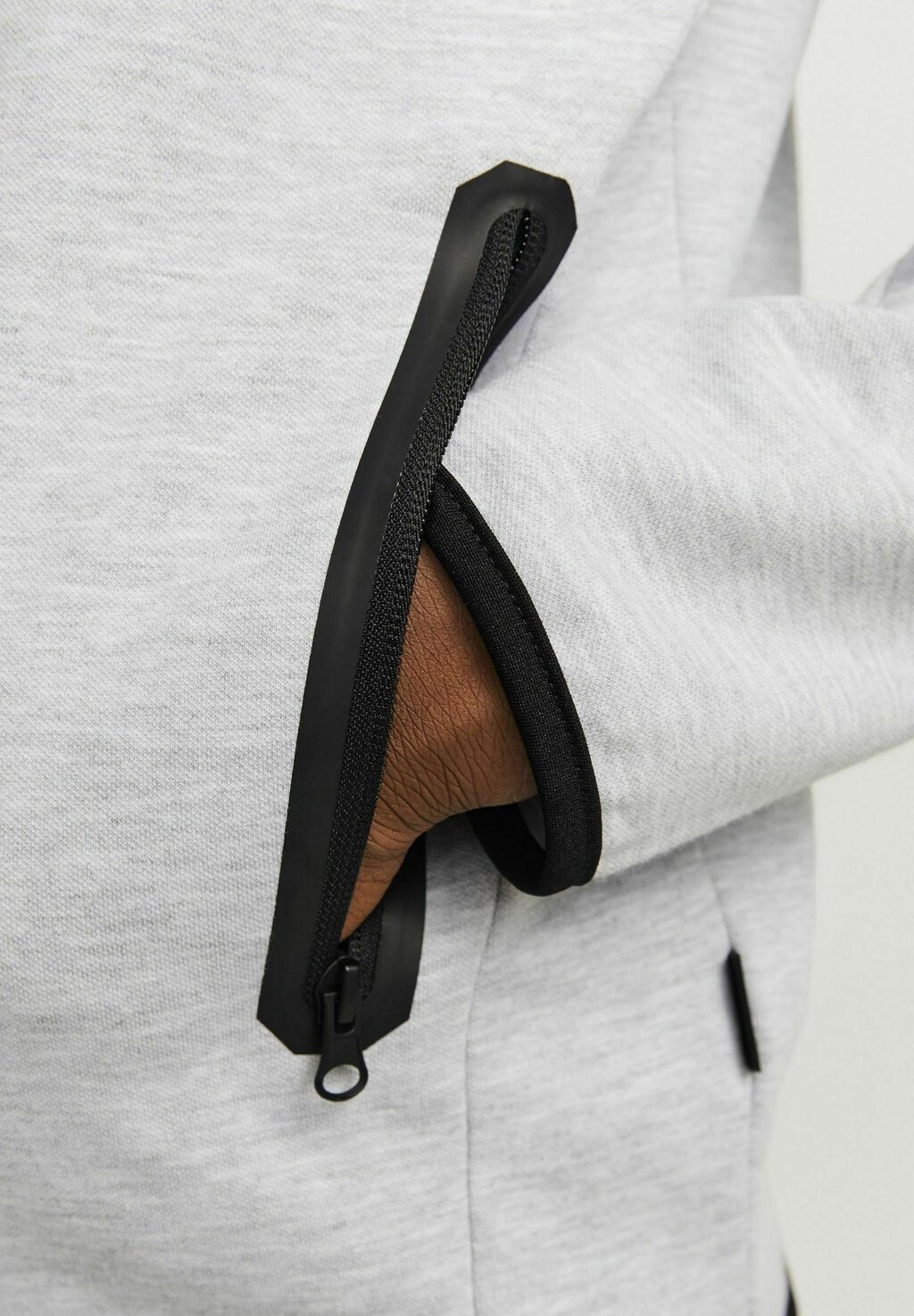 

Толстовка на молнии Jack & Jones, серый