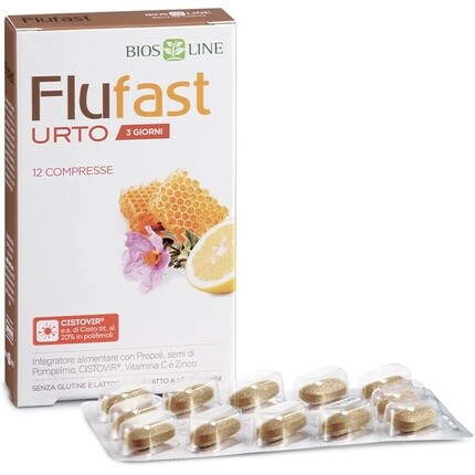 

Apix Propoli Flufast Urto 3 дня 12 таблеток Bios Line