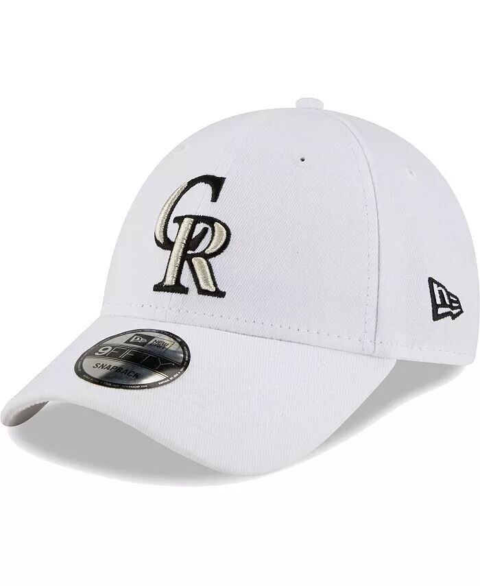 

Мужская белая регулируемая кепка Colorado Rockies League II 9FORTY New Era