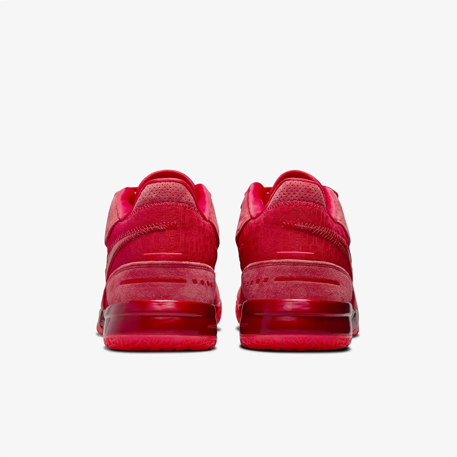 Мужские баскетбольные кроссовки Nike Lebron NXXT Gen AMPD, ярко-малиновый/красный — фото 2
