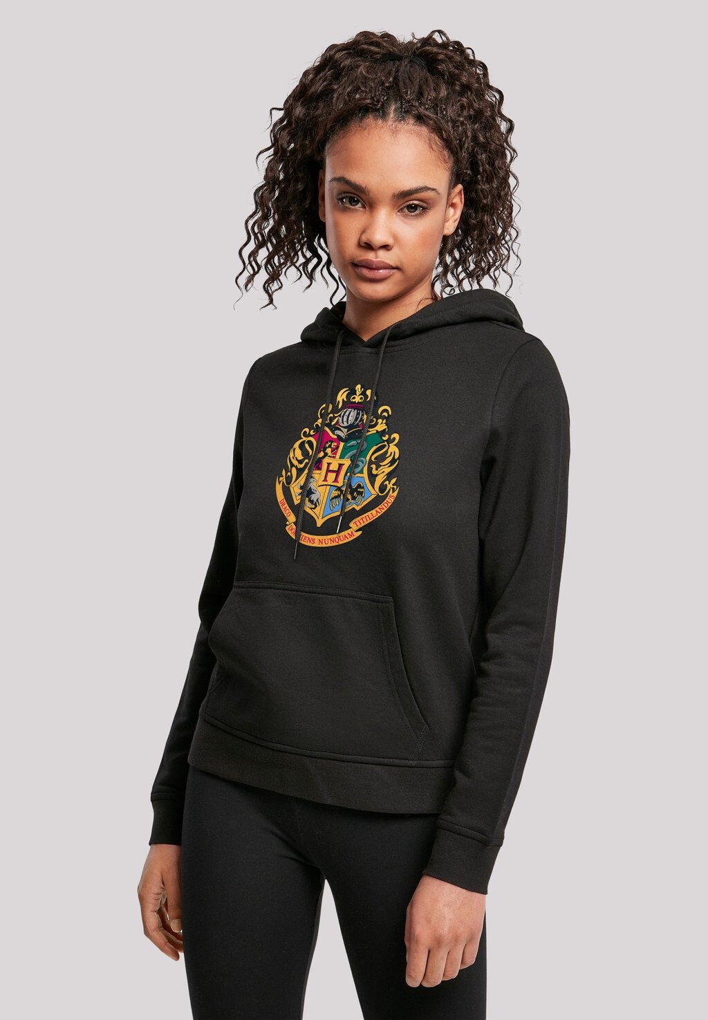 

Толстовка с капюшоном HARRY POTTER HOGWARTS CREST GOLD F4NT4STIC, черный