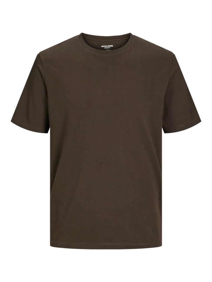 

Футболка Jack & Jones T-Shirt 'JJEORGANIC', коричневый