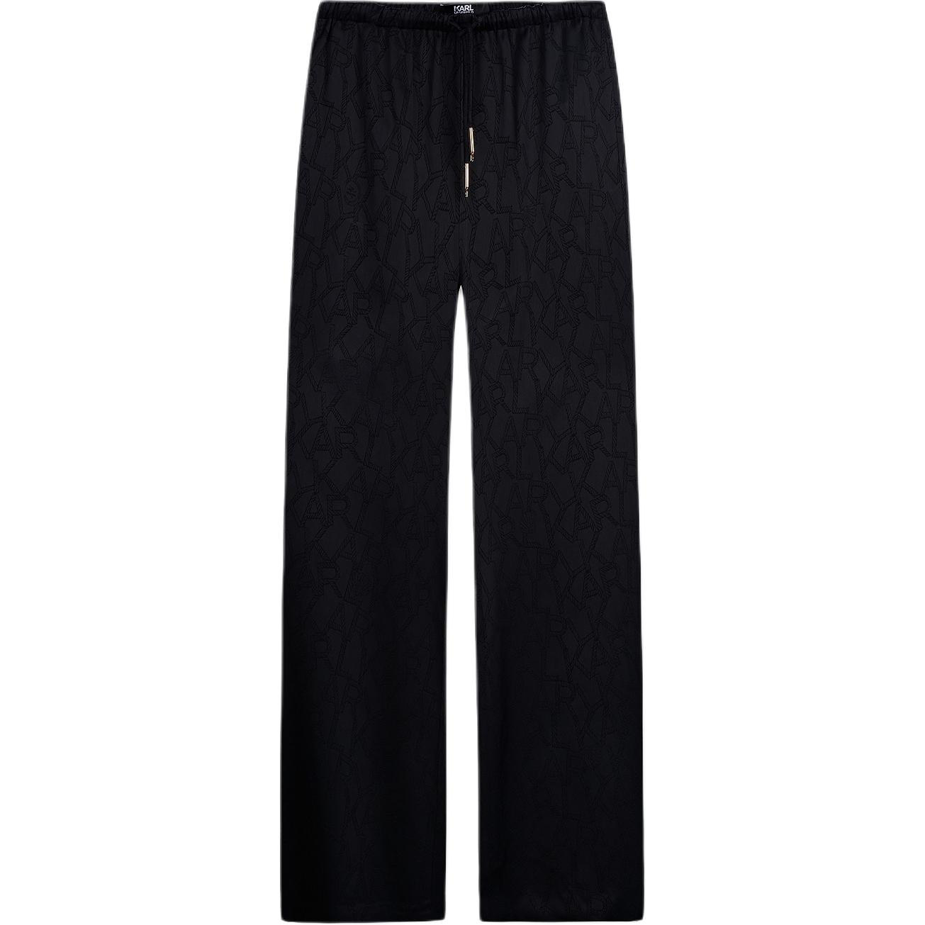 

KARL LAGERFELD SS25 повседневные брюки женские KARL LAGERFELD / Karl Lagerfeld Jeans, черный