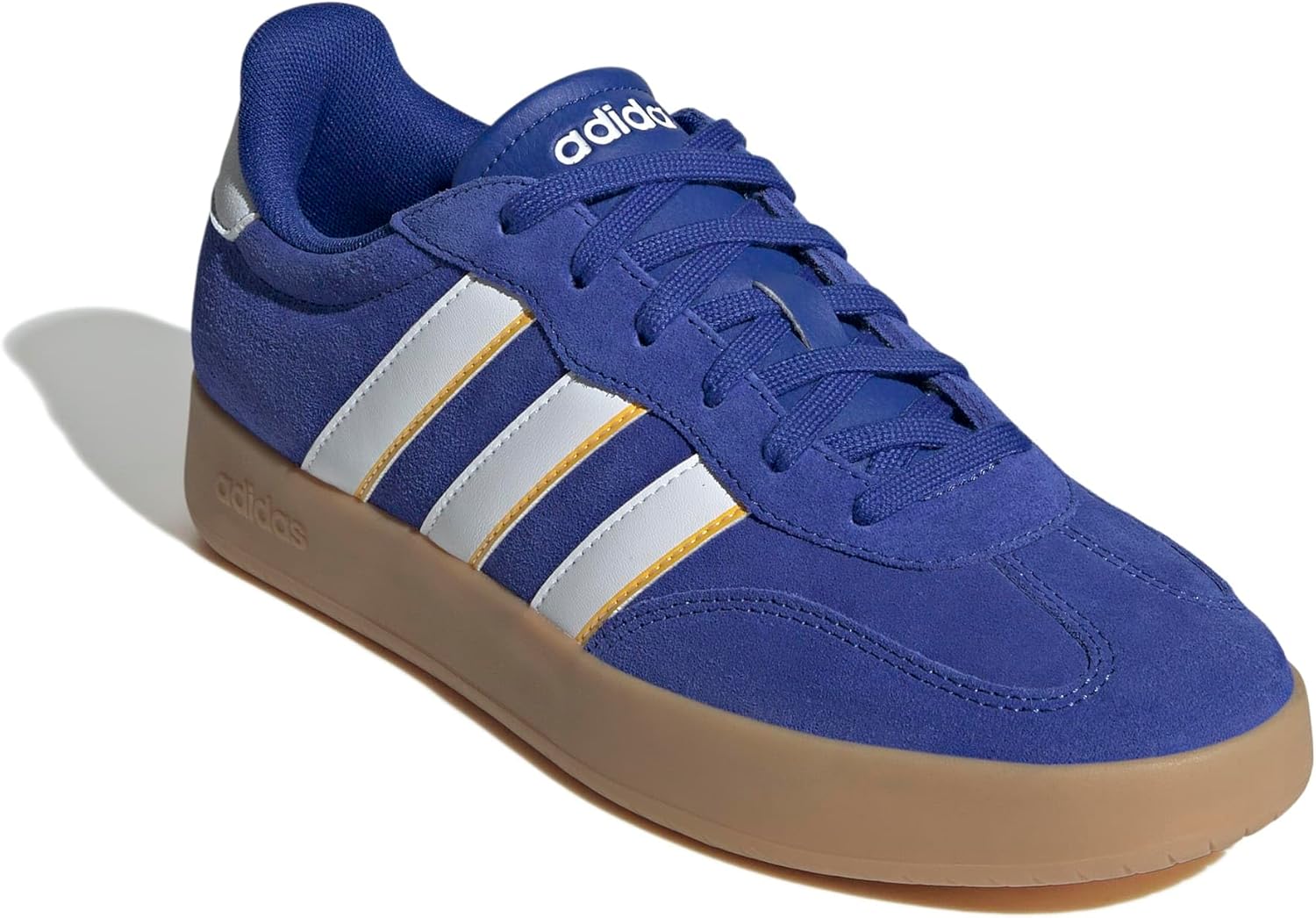 Мужские модные кроссовки Adidas Barreda, белый/синий/желтый — фото 4