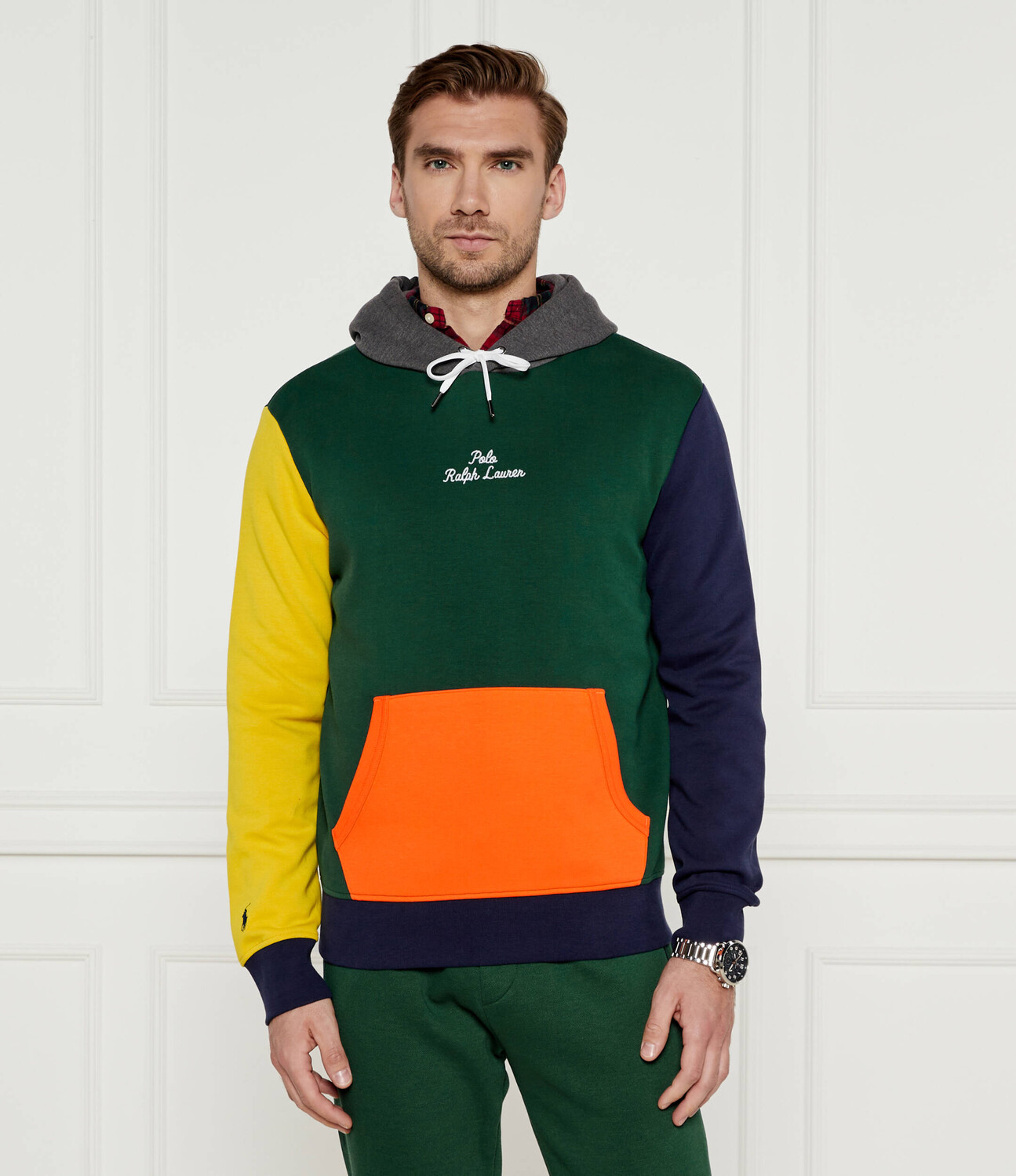 

Толстовка POLO RALPH LAUREN Regular Fit, цвет verde bottiglia