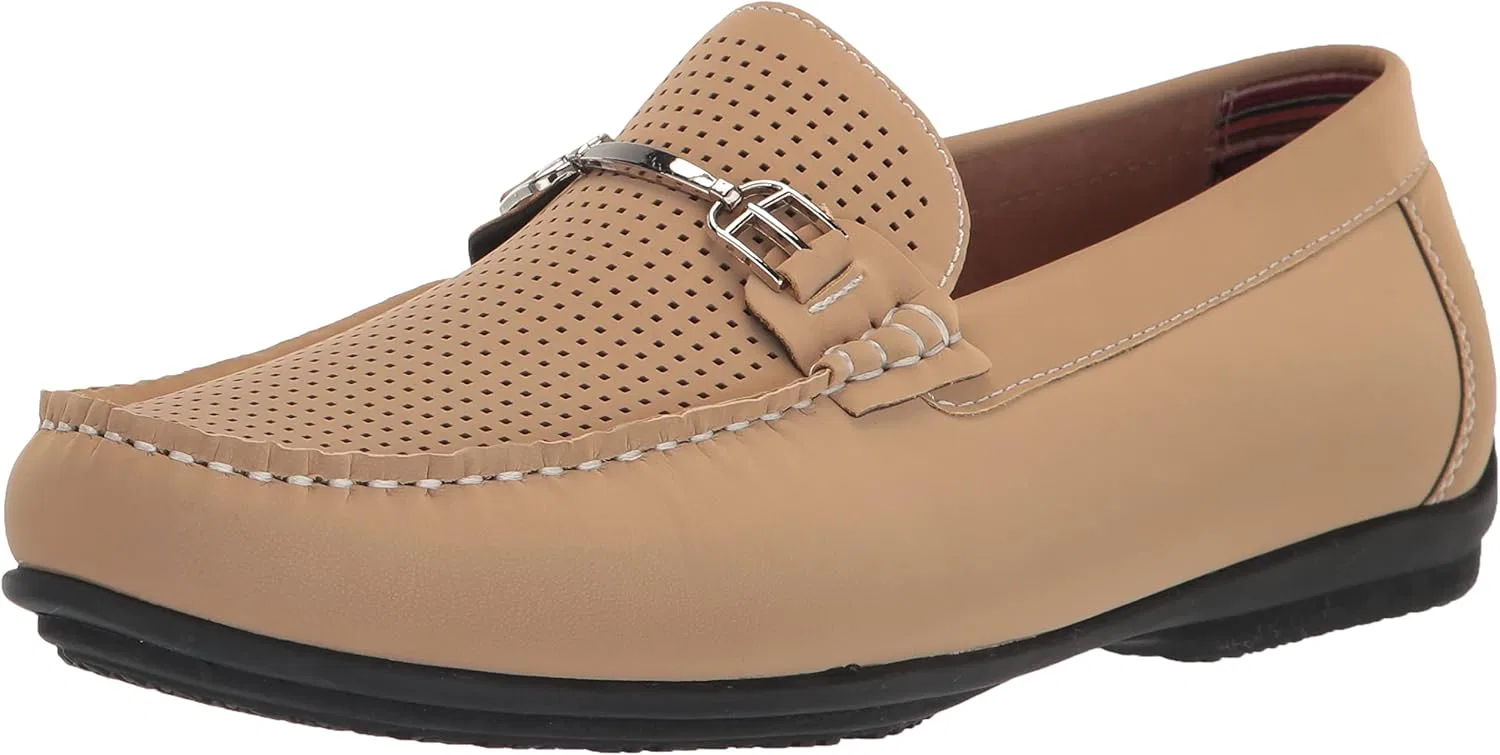 Туфли Stacy Adams Herren Corley Driving Moc Fahrer-Slipper, Taupe