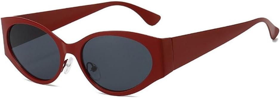 

Модные солнцезащитные очки овальной формы с градиентными линзами, винтажный стиль, универсальные повседневные солнцезащитные очки с защитой от УФ-излучения UV400 TYUVIVO, C3