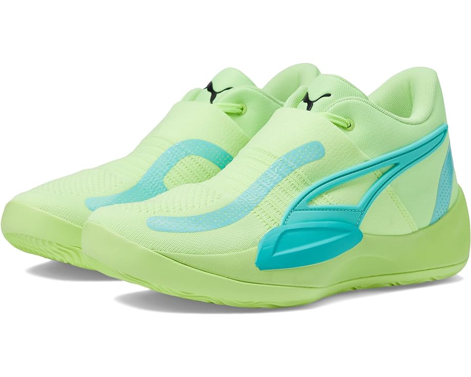 

Кроссовки PUMA Rise Nitro, цвет Fast Yellow/Electric Peppermint