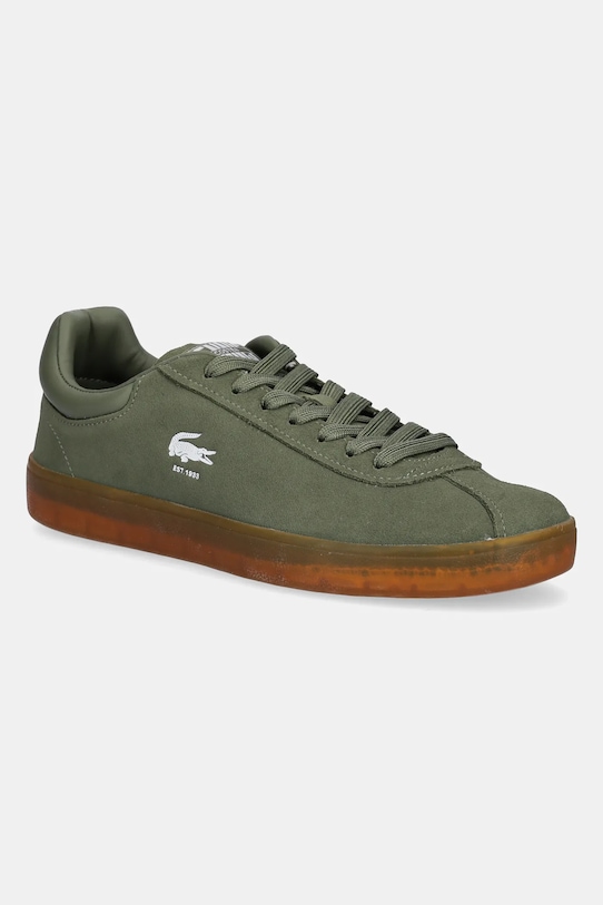 

Замшевые кроссовки BASESHOT Lacoste, зеленый