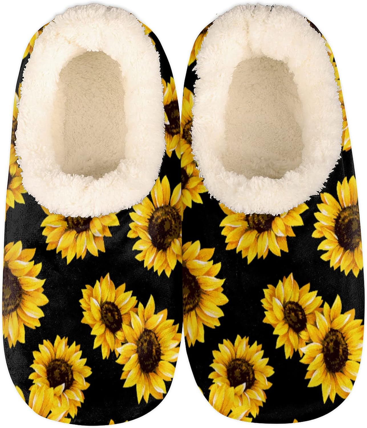 

Мягкие домашние тапочки из пеноматериала с эффектом памяти - противоскользящая обувь для дома и улицы, для женщин и мужчин Bardic, Sunflower