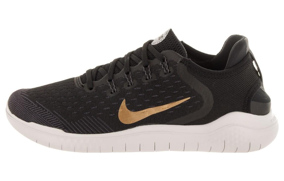 Кроссовки Nike Free RN для женщин, Black/Gold