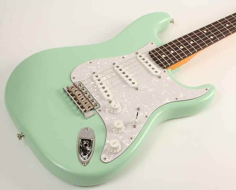 

Электрогитара Fender Limited Edition Cory Wong Stratocaster Rosewood Fingerboard Surf Green CW231483