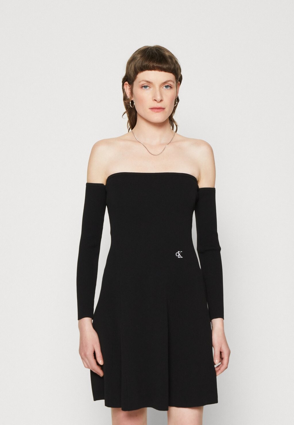 

Платье из джерси Calvin Klein Jeans, черный