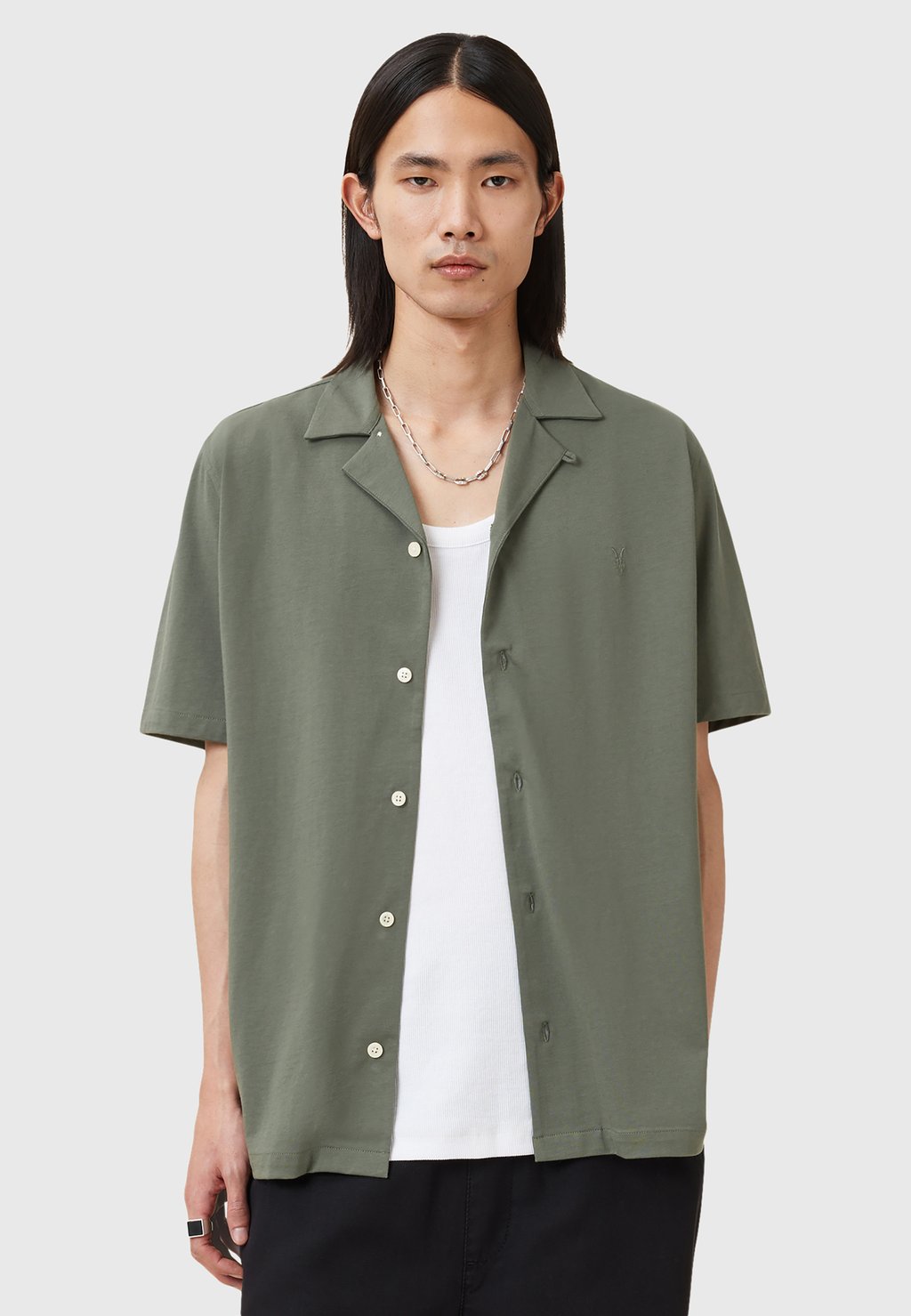 

Рубашка HUDSON AllSaints, зеленый