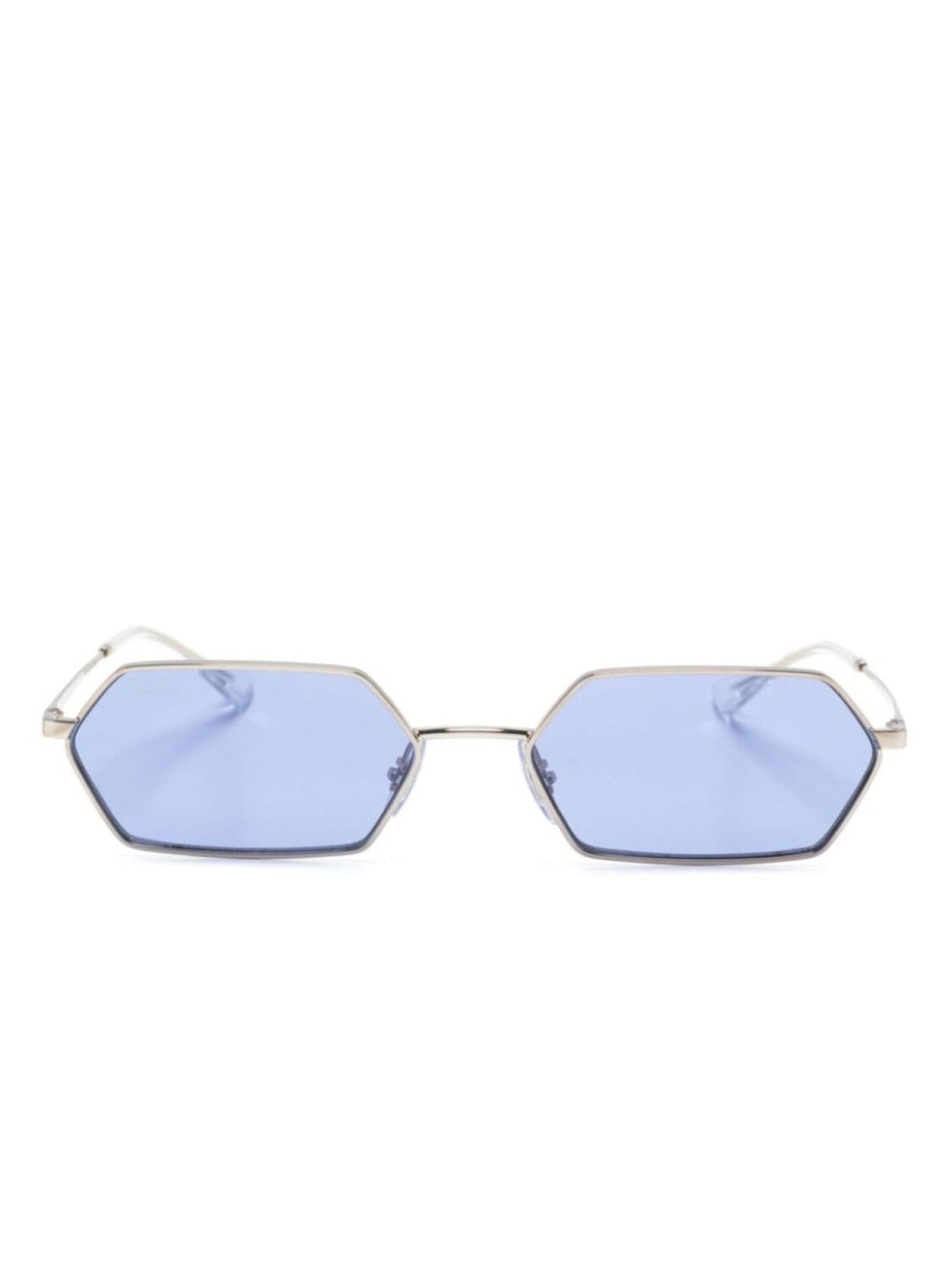 

Ray-Ban солнцезащитные очки Yevi в геометричной оправе, серебряный