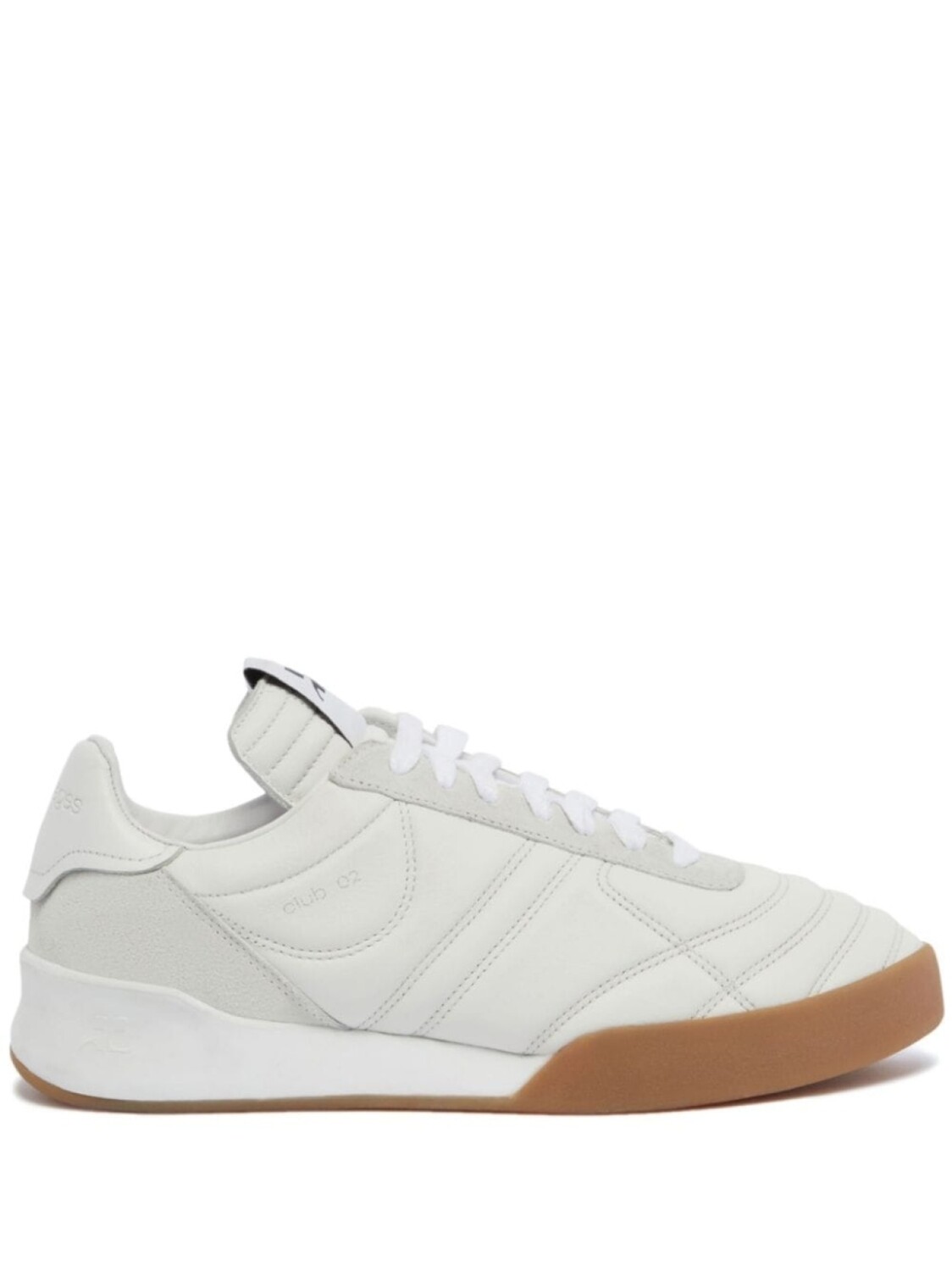 

Courrèges кроссовки Club 02, белый
