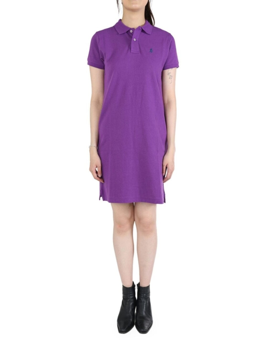 

Polo Ralph Lauren мини-платье Polo Pony, фиолетовый