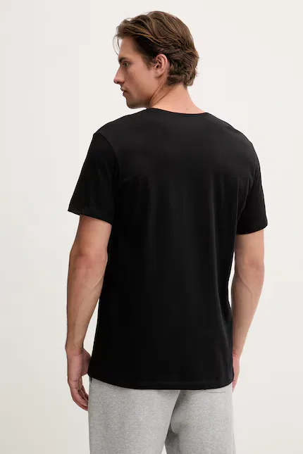 Футболка хлопковая TShirtRN BOSS, черный — фото 3