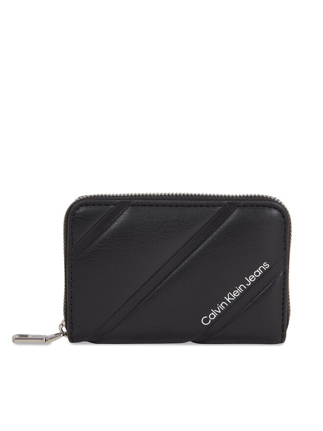 

Кошелек Calvin Klein Jeans Quilted Med Zip Around K60K611972, черный