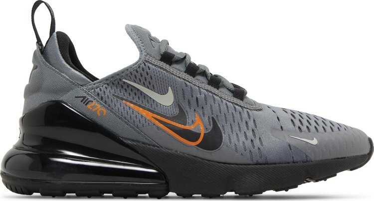 

Кроссовки Air Max 270 'Multi-Swoosh - Smoke Grey Mandarin', серый