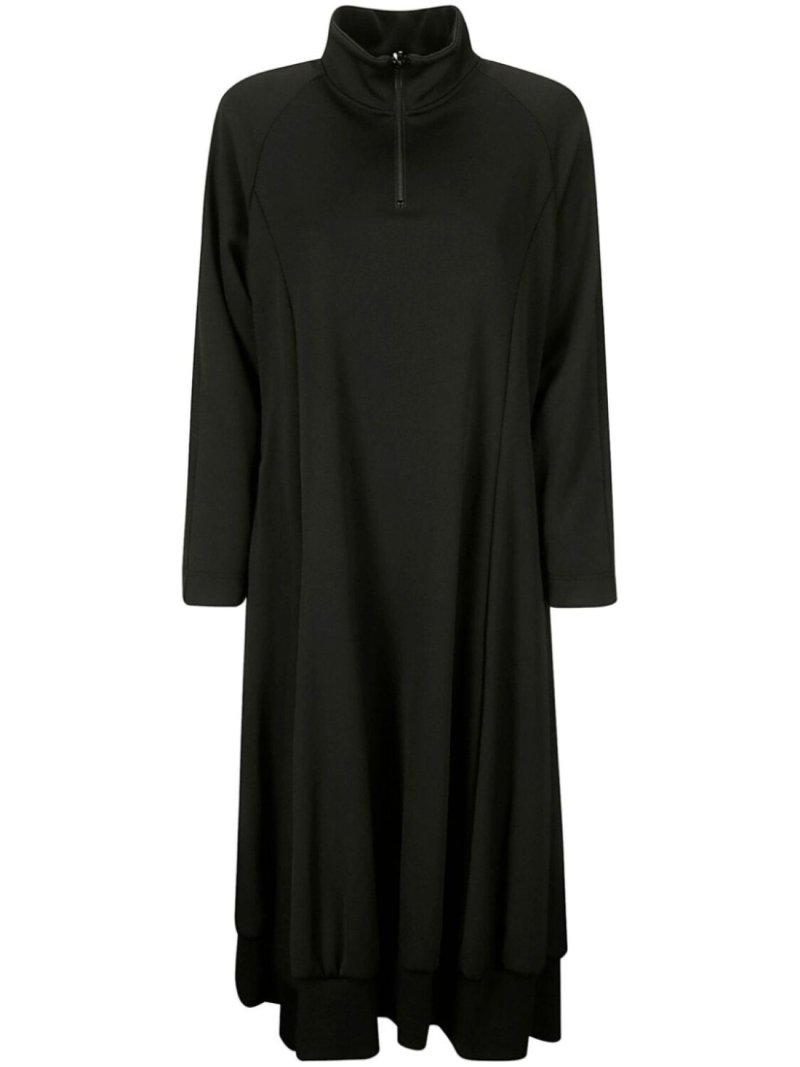 

Yohji Yamamoto платье с высоким воротом, черный
