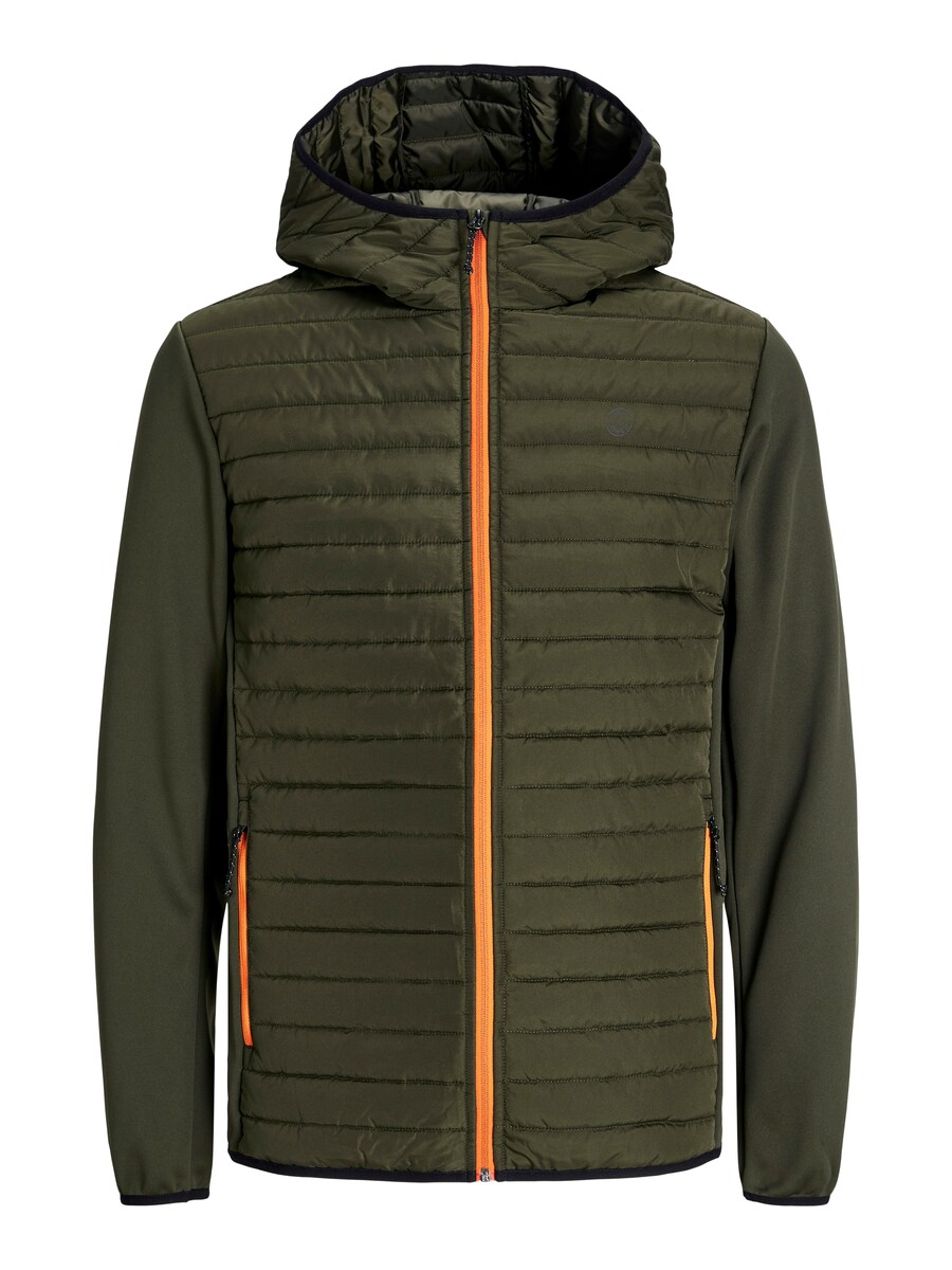 

Межсезонная куртка Jack & Jones Plus, оливковый