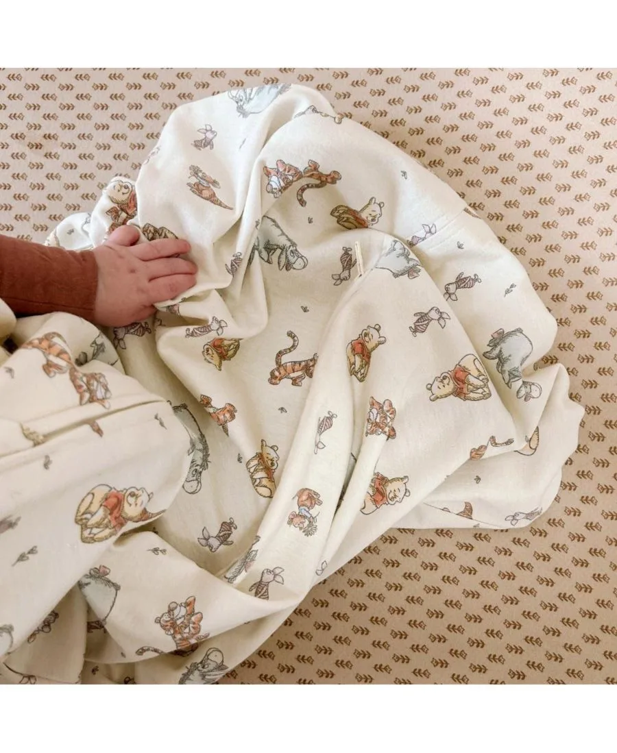 Детский спальный мешок-одеяло из 100% хлопка, 0,5 TOG HALO, Winnie Frolic — фото 3