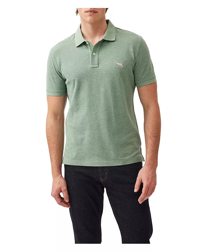 

Мужская рубашка-поло Rodd Gunn The Gunn с коротким рукавом и приталенным кроем Rodd & Gunn, зеленый