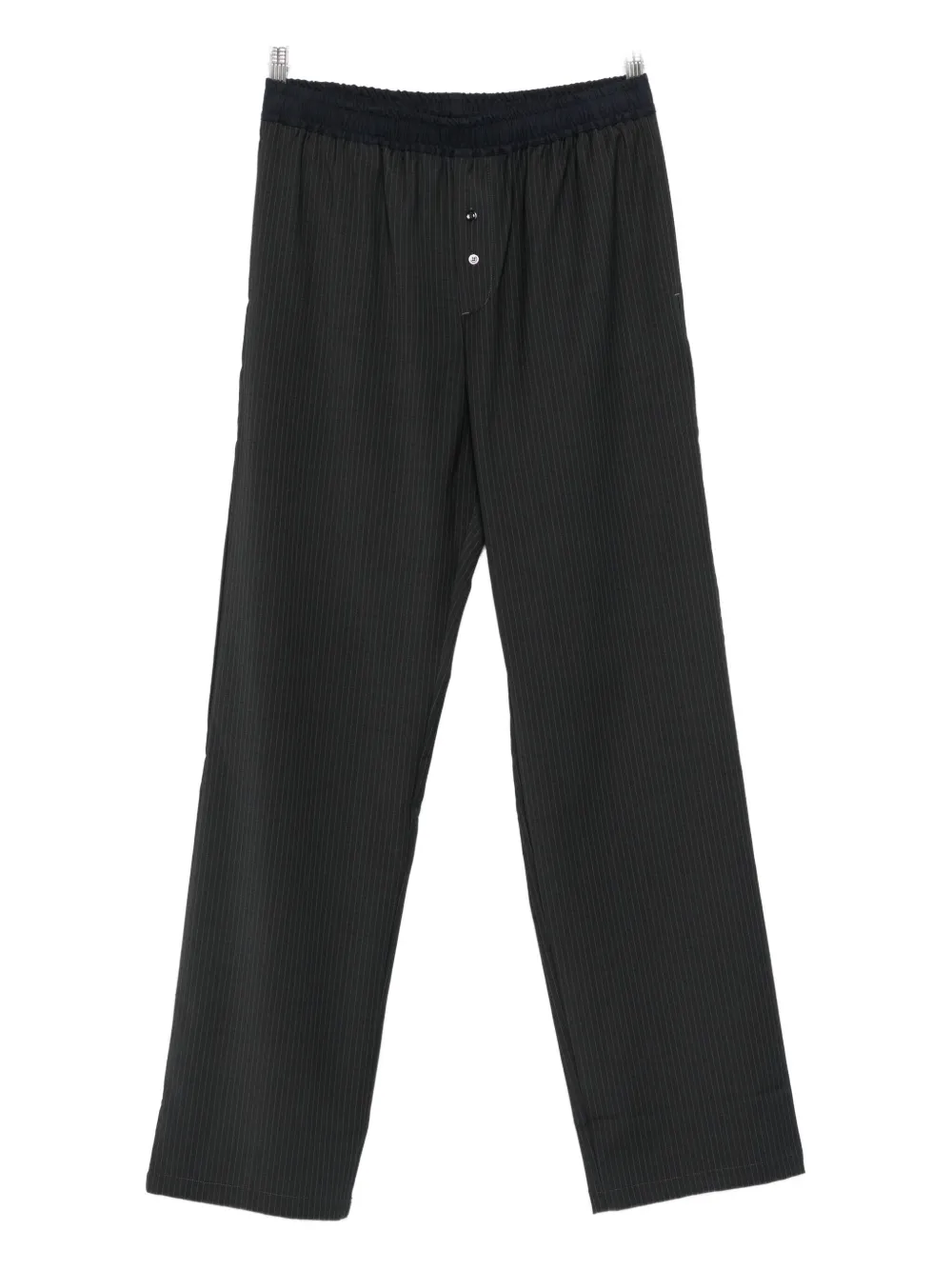 

Брюки в полоску с пуговицами Gales Paloma Wool, серый