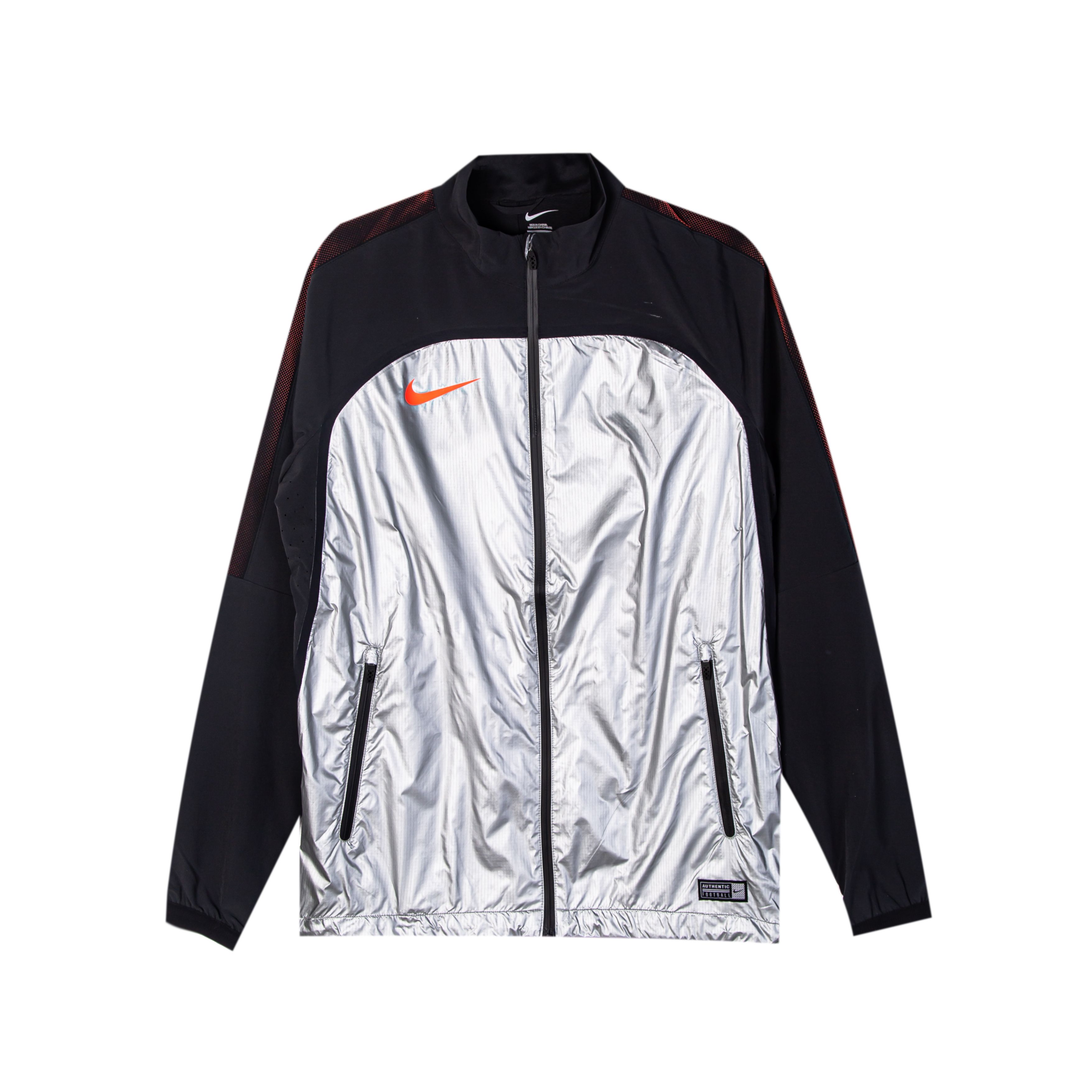 

Nike Куртка мужская черная серебристая, Black Silver