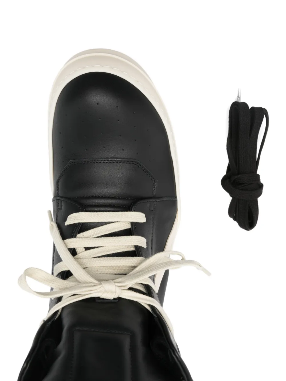Высокие кеды Geobasket Rick Owens, черный — фото 4