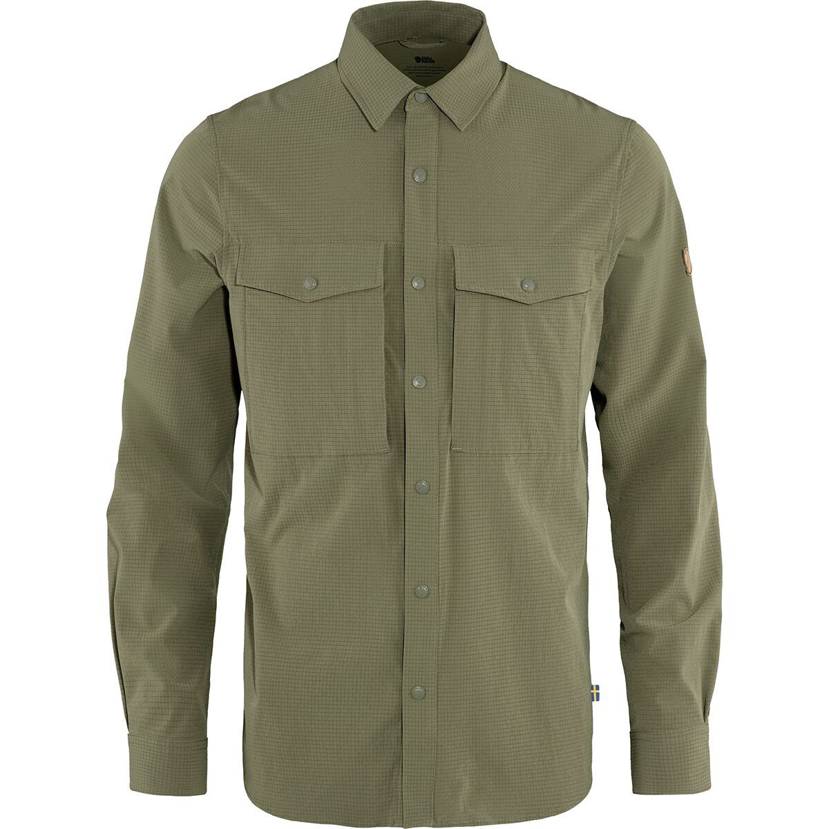

Абиско треккинговая рубашка Fjallraven, зеленый