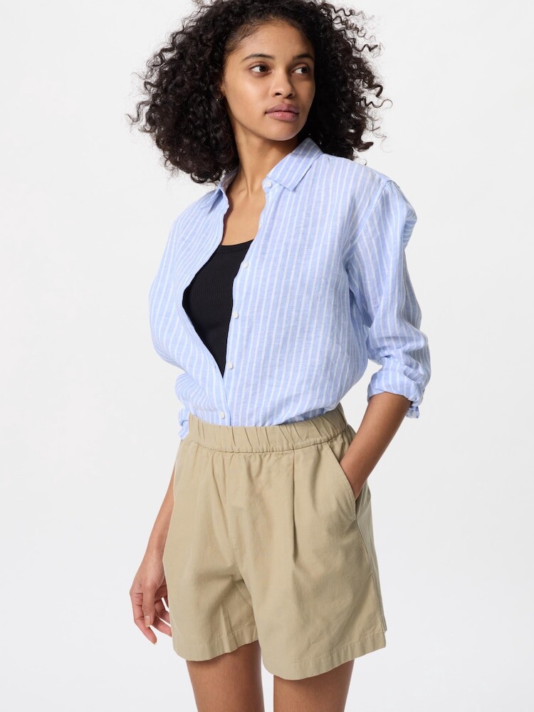 

Легкие шорты из хлопка Uniqlo, бежевый