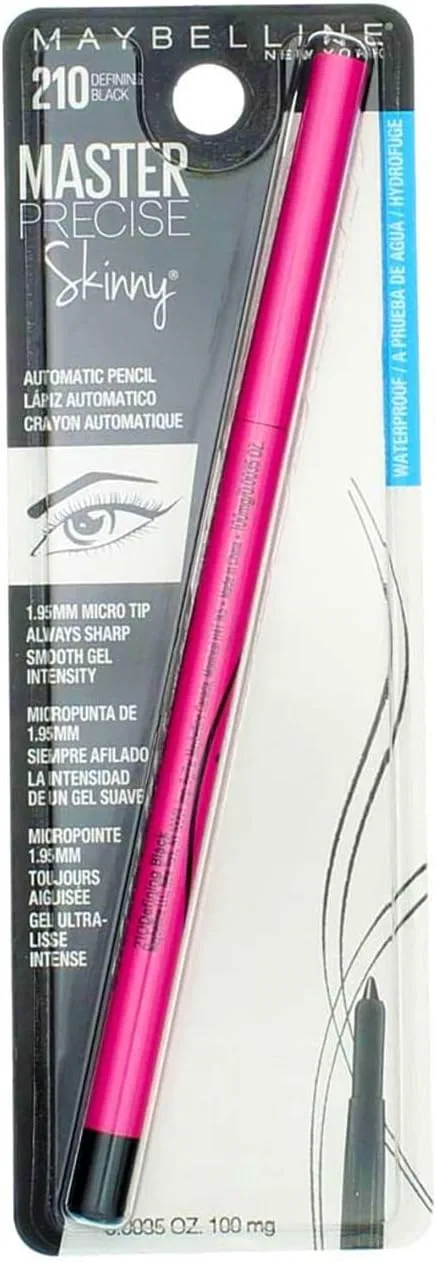 Подводка для глаз Microliner Maybelline New York, черный, 0,0035 унции — фото 2