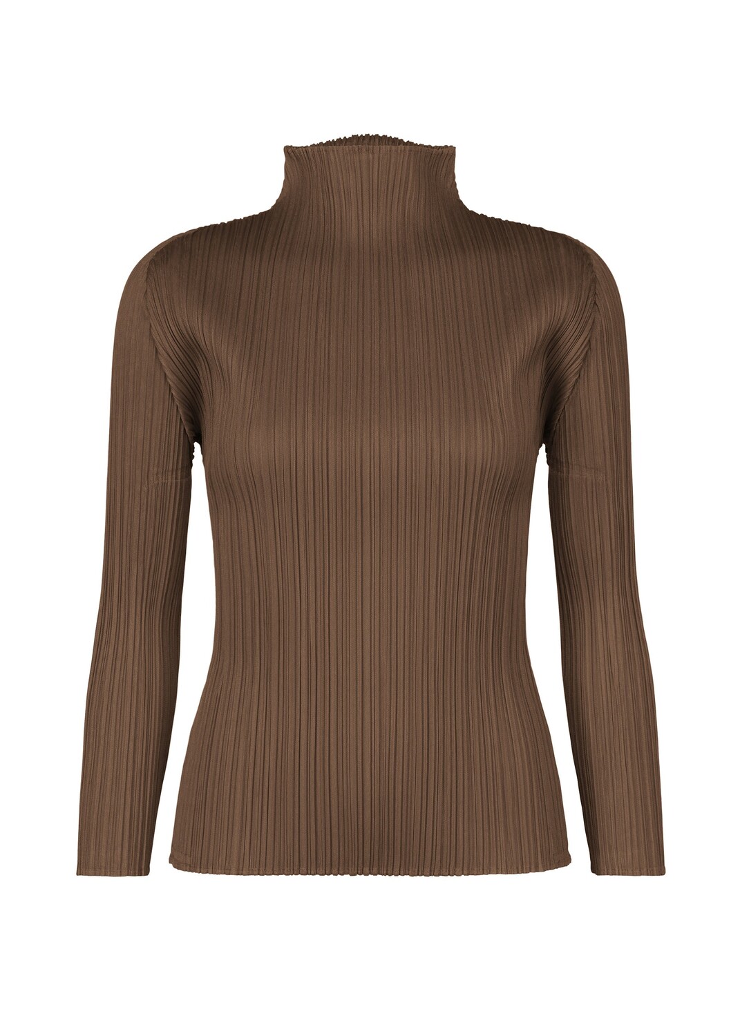 

Топ new colorful basics 4 Pleats Please Issey Miyake, коричневый