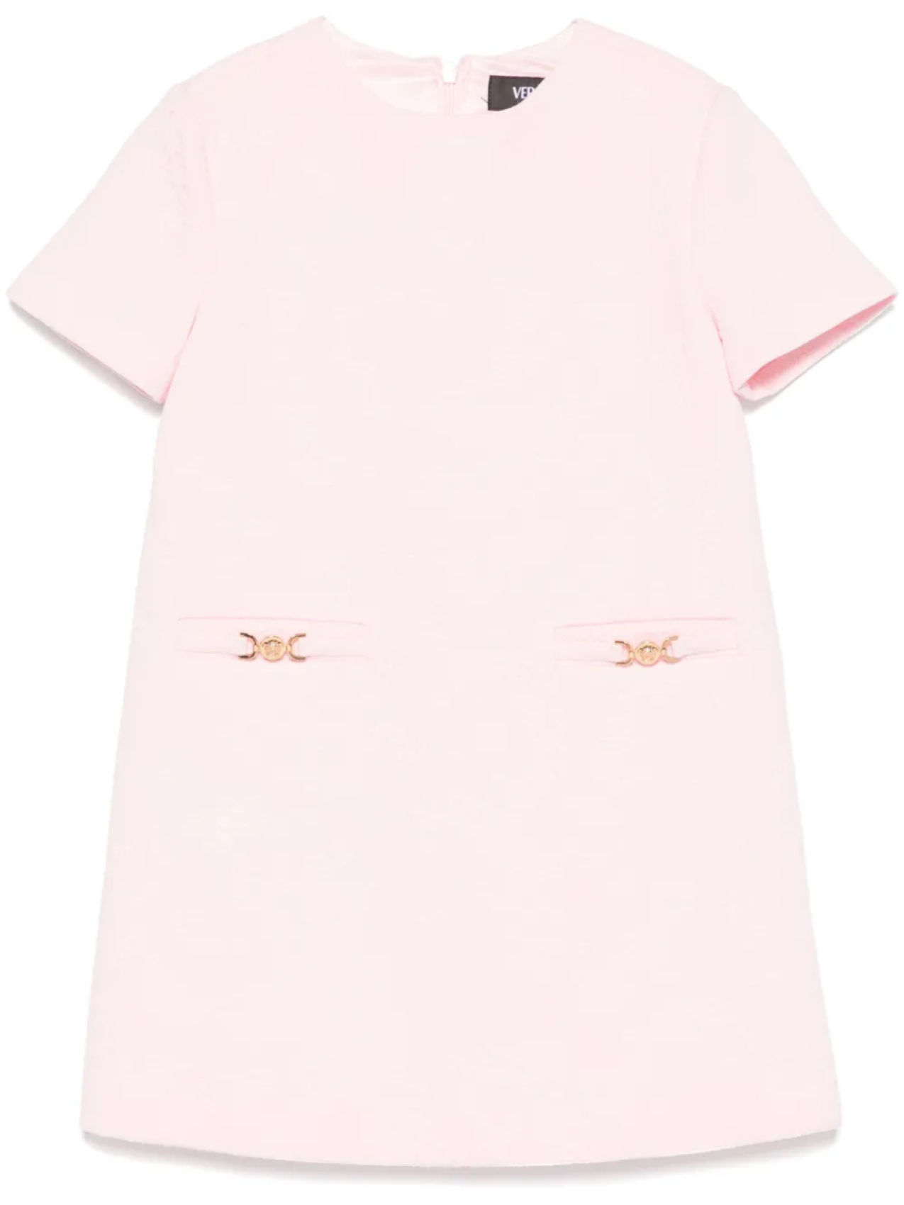 

Versace Kids платье с тиснением, розовый
